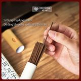  Nhang Trầm Hương Không Tăm [Kim Cương Hỷ Lạc] Nhang Cao Cấp Hương Thơm Dịu Nhẹ Tự Nhiên 100% 