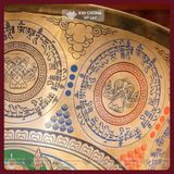  Chuông Xoay Tây Tạng Vẽ Màu Cao Cấp [Kim Cương Hỷ Lạc] Chuông Xoay Khắc Hình Phật Vẽ Màu 