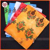  Khăn Khata Bát Cát Tường [Kim Cương Hỷ Lạc] Vẽ Màu 150X28Cm 