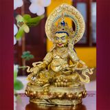  Tượng Phật Hoàng Thần Tài Dzambala [Kim Cương Hỷ Lạc] Tượng Đồng Cao Cấp Mạ Vàng 50cm 