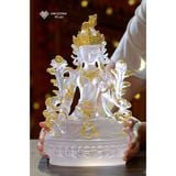  Tượng Tara Lưu Ly Mật Tông [Kim Cương Hỷ Lạc] 32Cm 