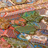  Rèm Quây 5 Tầng Trang Trí Bàn Thờ Mật Tông [Kim Cương Hỷ Lạc] Gấm 