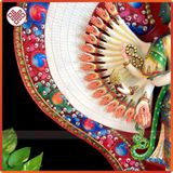  Tượng Thiên Thủ Thiên Nhãn Mật Tông [Kim Cương Hỷ Lạc] Vẽ Màu 100Cm 