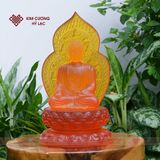  Tượng Tam Thế Phật Dược Sư, A Di Đà, Thích Ca Mật Tông [Kim Cương Hỷ Lạc] 30Cm 