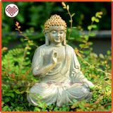  Tượng Phật Decor Trang Trí Ngoài Trời [Kim Cương Hỷ Lạc] 17Cm 