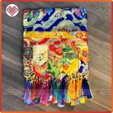  Rèm Quây Bàn Thờ Trang Trí Bàn Thờ Mật Tông [Kim Cương Hỷ Lạc] 