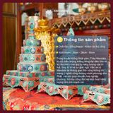  Tháp Mandala Cúng Dường, Bộ Tháp Mandala [Kim Cương Hỷ Lạc] Tháp Mandala Chế Tác Thủ Công Nepal 