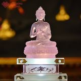  Đế Tượng Lưu Ly Có Đèn [Kim Cương Hỷ Lạc] Đôn Tượng Lưu Ly Có Kèm Đèn, Nhiều Màu 