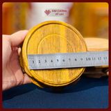  Đôn Gỗ - Đôn Kê Tượng Phật, Đế Gỗ Đặt Tượng [Kim Cương Hỷ Lạc] 3 Size 9, 11, 13cm Gỗ Tự Nhiên 