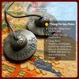  Chuông Đồng Nepal-Chuông Tingsha Tây Tạng Cao Cấp [Kim Cương Hỷ Lạc] Đồng Cao Cấp, Âm Chuông Cực Hay 