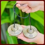  Chuông Đồng Nepal-Chuông Tingsha Tây Tạng Cao Cấp [Kim Cương Hỷ Lạc] Đồng Cao Cấp, Âm Chuông Cực Hay 