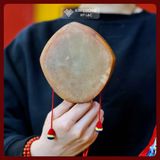  Trống Damaru Mật Tông [Kim Cương Hỷ Lạc] Xuất Xứ Nepal 12x7cm 