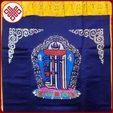  Rèm Trang Trí Bàn Thờ Mật Tông [Kim Cương Hỷ Lạc] Rèm Cửa Bát Cát Tường Hợp Nhất- Kalachakra 