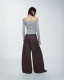  MELVIN LONG SLEEVE TOP (BLUE GREY) 