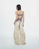  CHERIE HALTER TOP (GREY) 