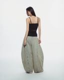  AYSEL LACE PANEL TOP (BLACK) 