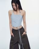  LULLABY HALTER TOP (BLUE) 