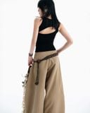  CONRAD SLEEVELESS TOP (BLACK) 