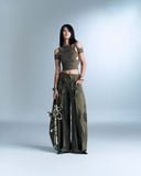  TAWNY TOP (ARMY GREEN) 