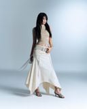  HARLOW SKIRT (IVORY) 