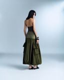  MURELLE SKIRT (MOSS GREEN) 