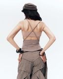  BERNIE TOP (BROWN) 