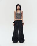 QUENTIN PANTS (BLACK GREY) 