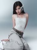  ÁO SIREN HALTER (TRẮNG SỌC) 