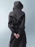  ÁO HOODIE TENSHIFT (XANH XÁM ĐẬM) 