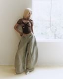  CHARMESH TOP (BROWN) 