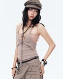  BERNIE TOP (BROWN) 