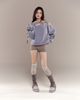  CHARO SWEATER (PURPLE BLUE) 