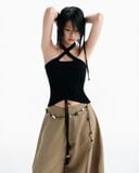  CHERIE HALTER TOP (BLACK) 