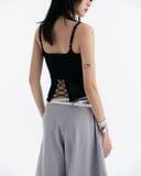  MELIOS MESH TOP (BLACK) 