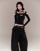  SALVIUS PANTS (BLACK) 