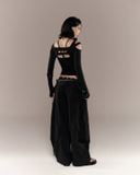  SALVIUS PANTS (BLACK) 