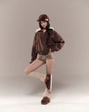  PUNCHY JACKET (BROWN) 