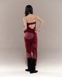  CHERIE HALTER TOP (RED) 