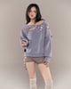  CHARO SWEATER (PURPLE BLUE) 