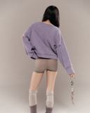  CHARO SWEATER (PURPLE BLUE) 
