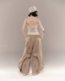  CONRAD SLEEVELESS TOP (SAND BEIGE) 