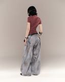  MONTY TOP (RED STRIPES) 