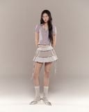  BIRDIE TOP (GREY STRIPES) 