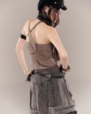  GASMIRA SHORTS (GREY WASH) 