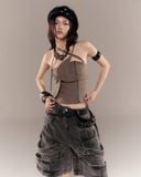  GASMIRA SHORTS (GREY WASH) 