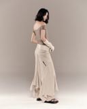  SHANNON SKIRT (BEIGE) 