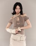  SHANNON SKIRT (BEIGE) 