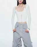  DEWDROP PANTS (GREY) 