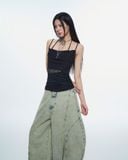  AYSEL LACE PANEL TOP (BLACK) 