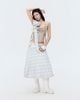  MEADOW SKIRT (GREY PLAID) 